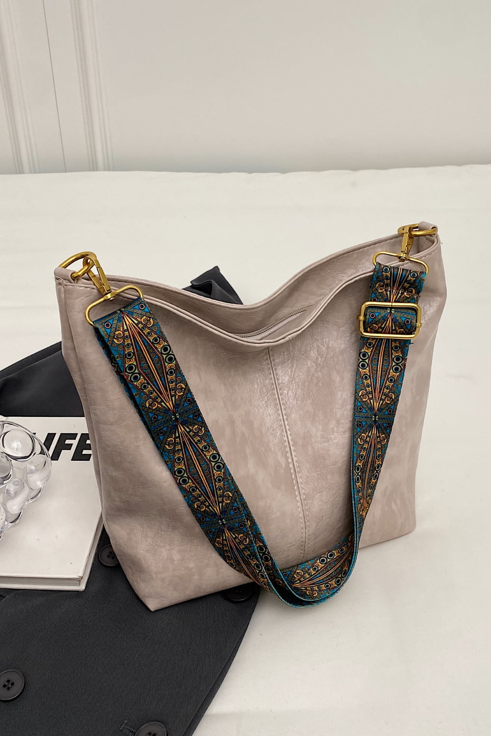 PU Leather Shoulder Bag Handbags- Doll Fits