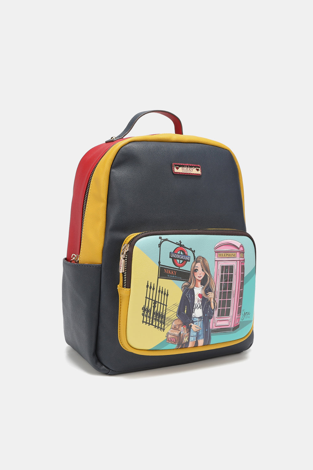 Nicole Lee USA Nikky Fashion Backpack - Doll Fits