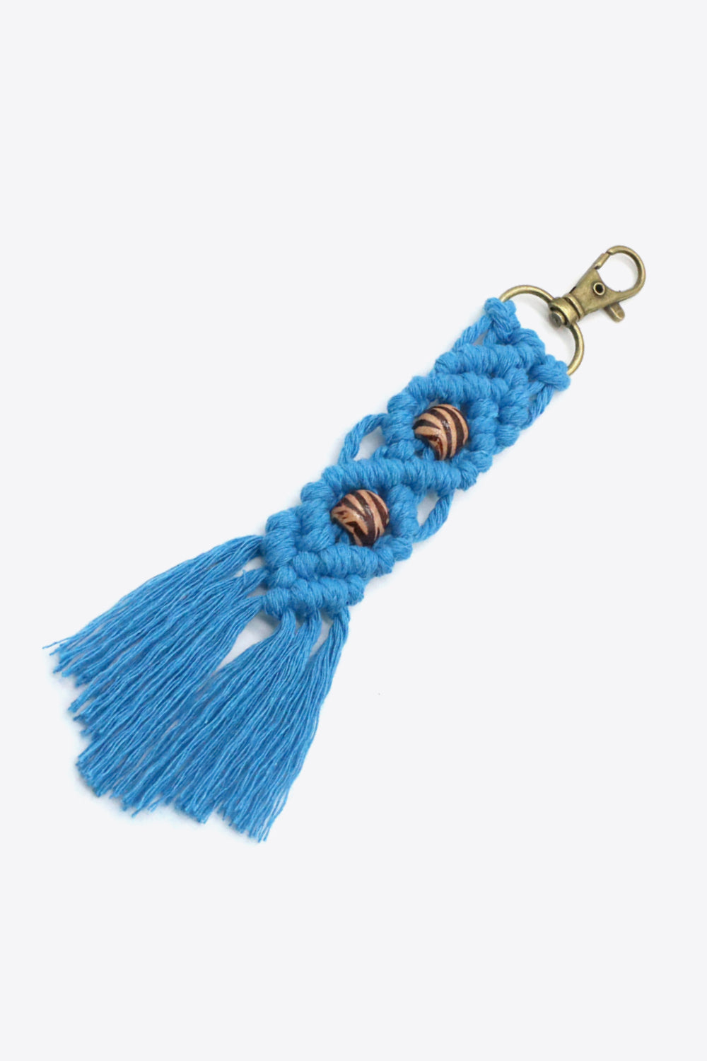 Assorted 4-Pack Handmade Macrame Fringe Keychain Keychains- Doll Fits