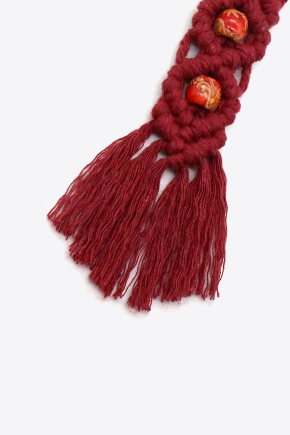 Assorted 4-Pack Handmade Macrame Fringe Keychain Keychains- Doll Fits