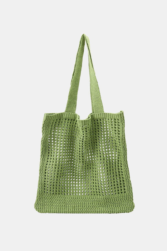 Openwork Tote Bag  Handbags- Doll Fits