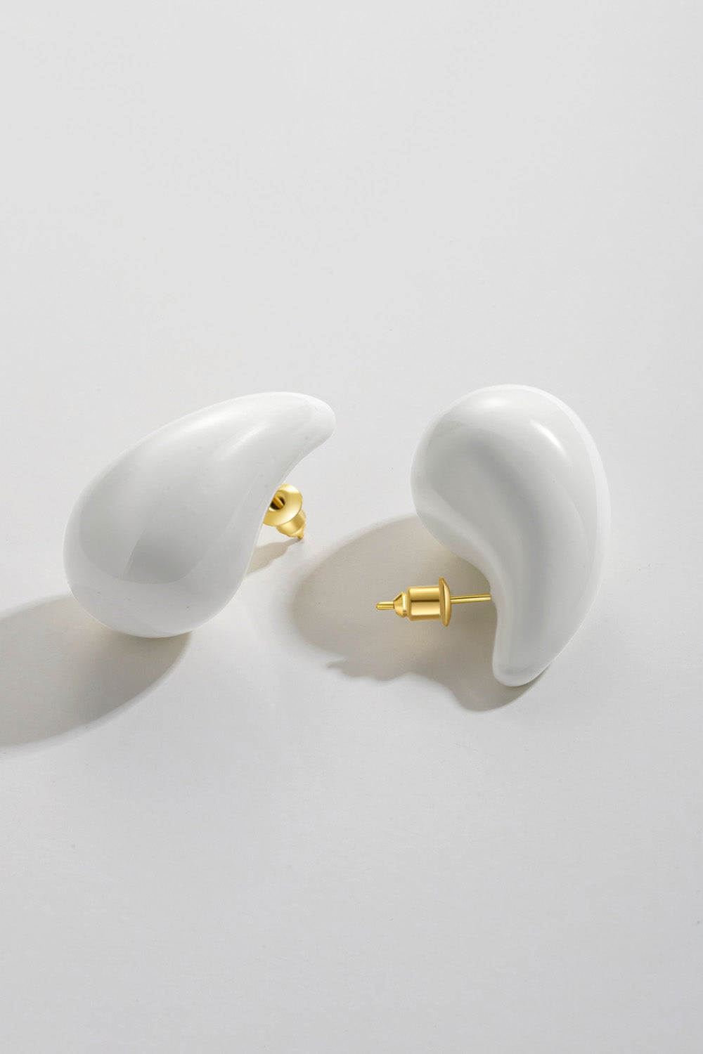 Big Size Water Drop Brass Earrings Earrings- Doll Fits