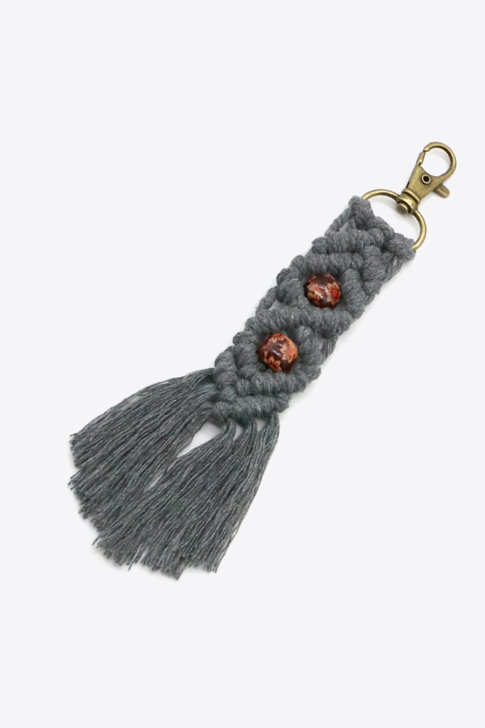 Assorted 4-Pack Handmade Macrame Fringe Keychain Keychains- Doll Fits