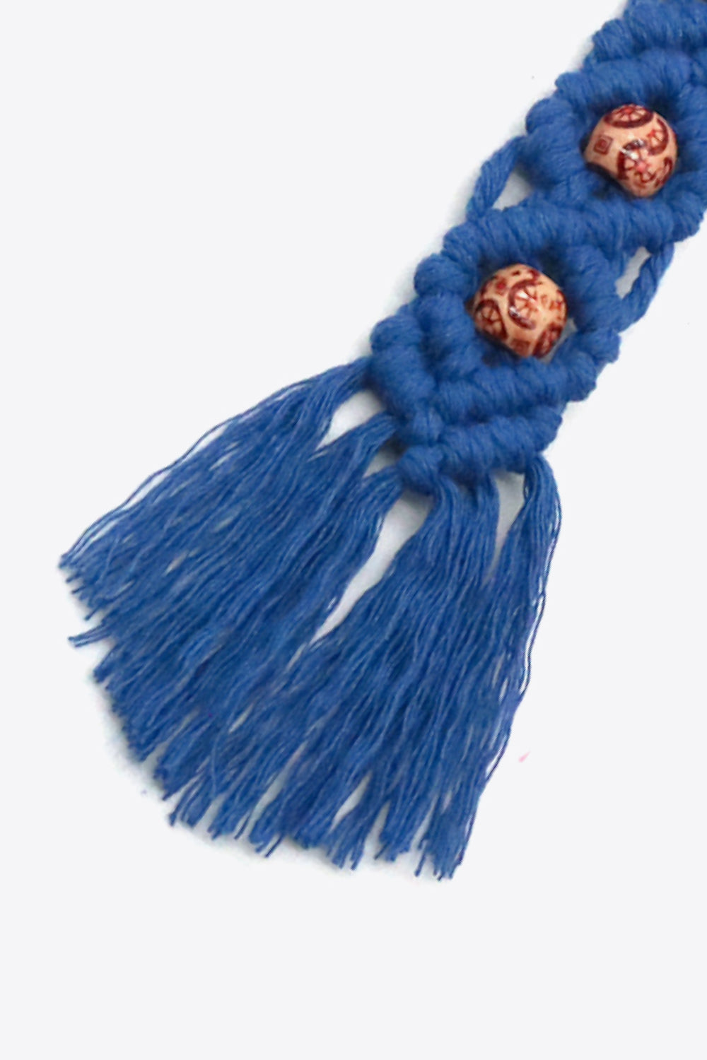 Assorted 4-Pack Handmade Macrame Fringe Keychain Keychains- Doll Fits