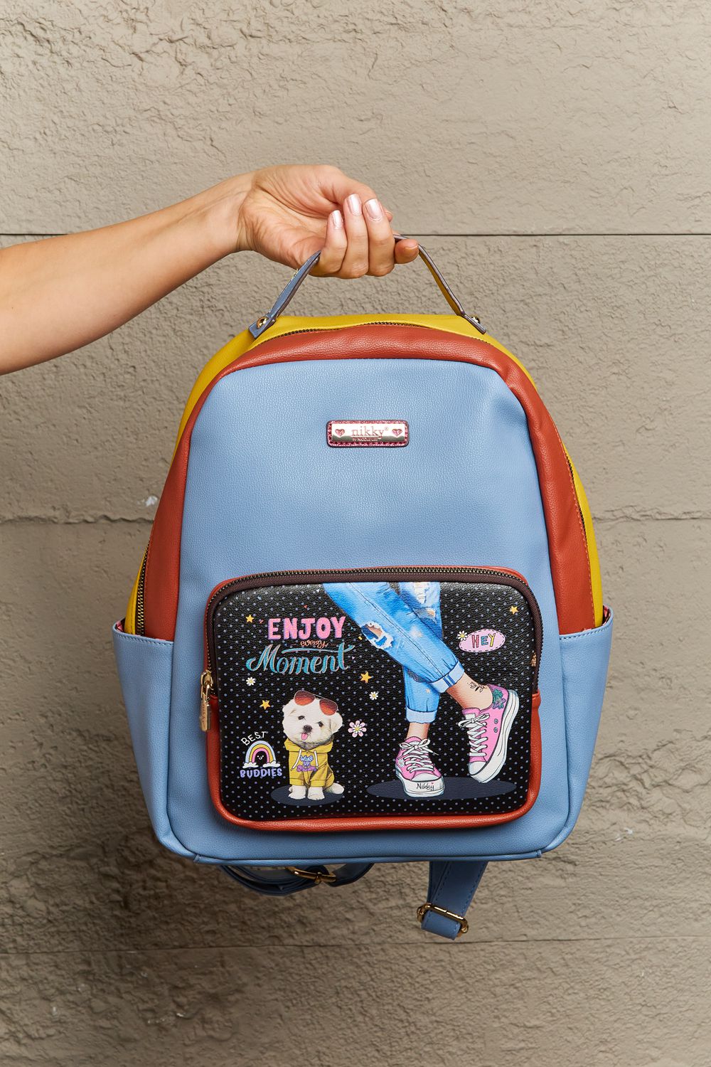 Nicole Lee USA Nikky Fashion Backpack - Doll Fits