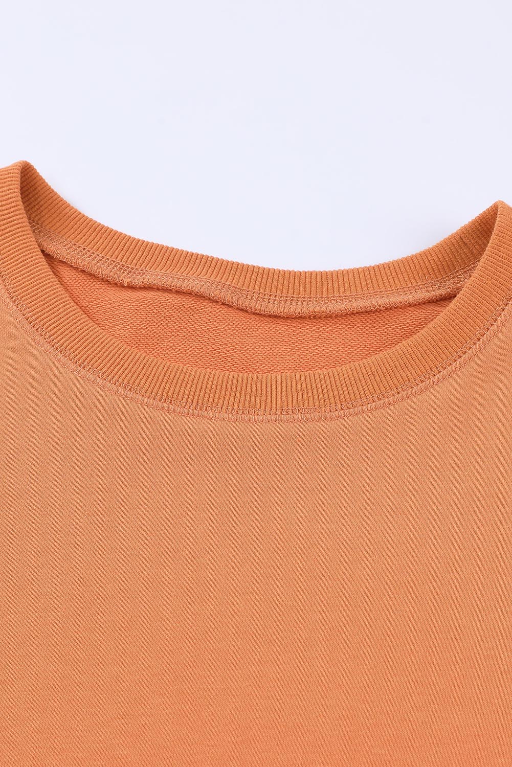 Side Slit Drop Shoulder Sweatshirt Shirts & Tops- Doll Fits