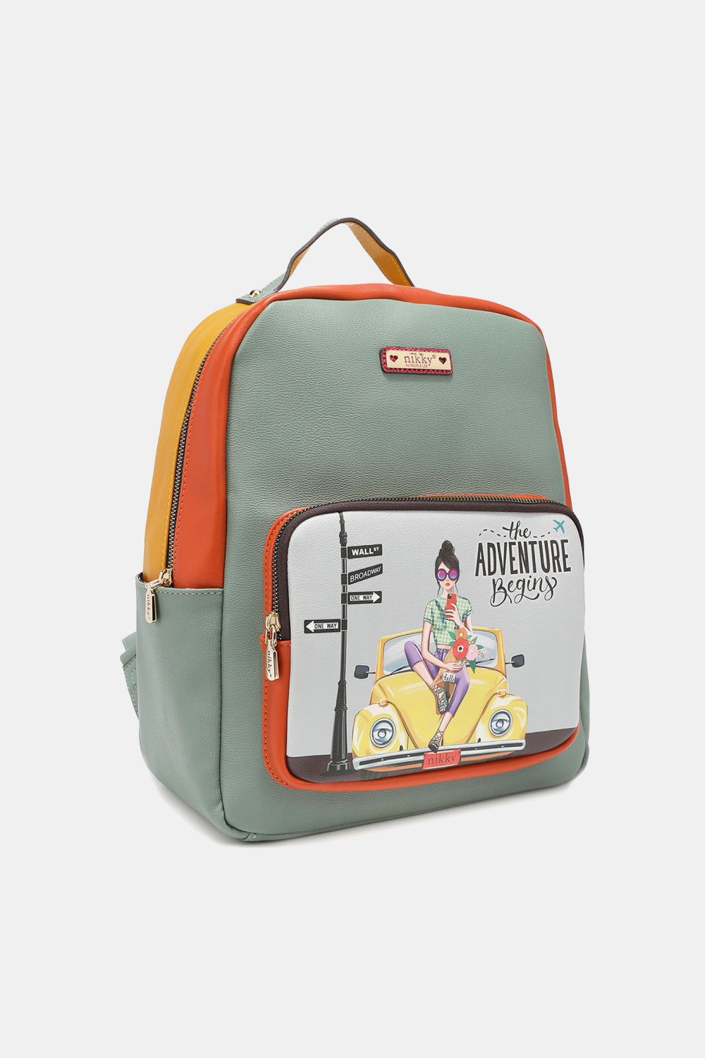 Nicole Lee USA Nikky Fashion Backpack - Doll Fits