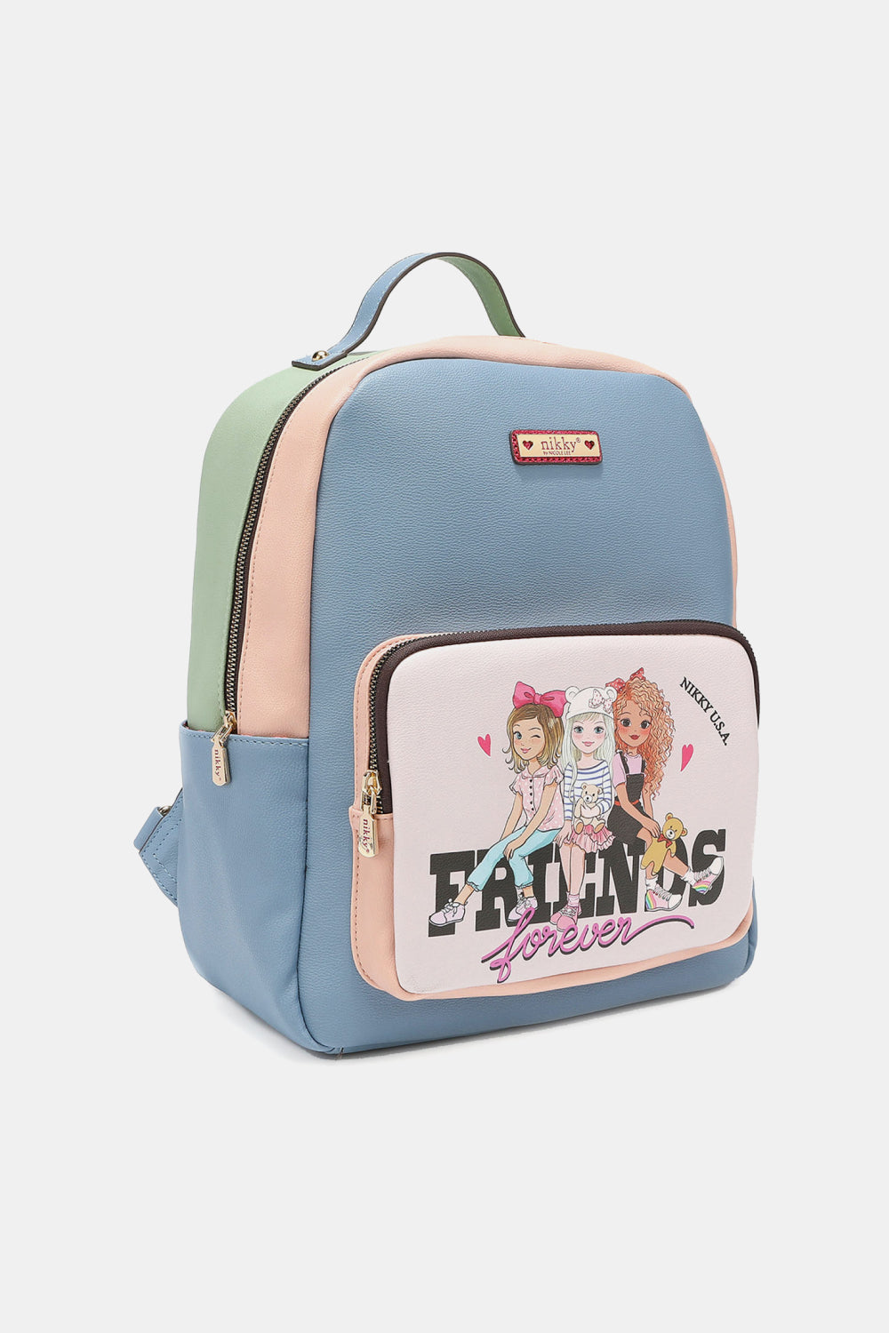 Nicole Lee USA Nikky Fashion Backpack - Doll Fits