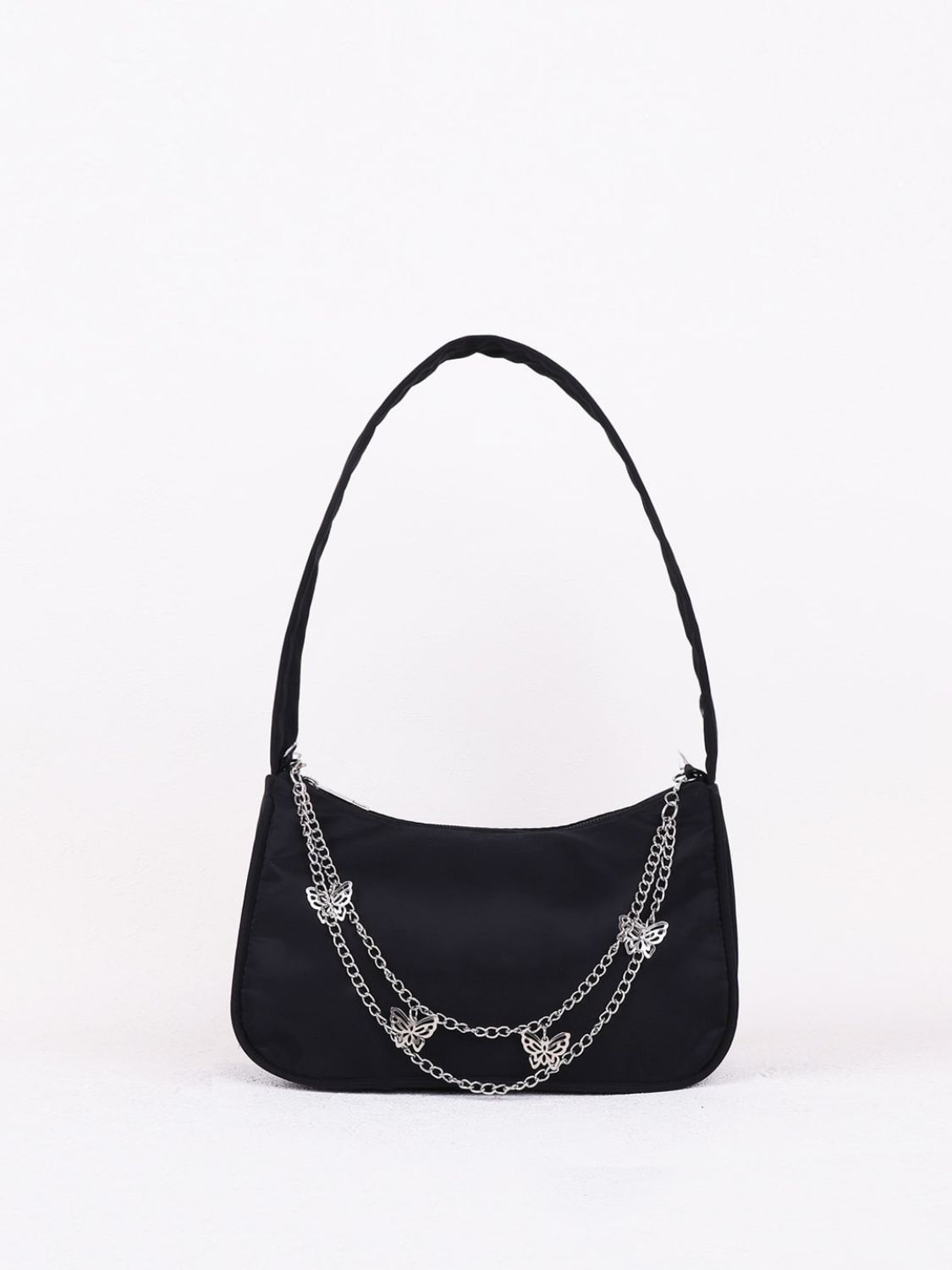 Butterfly Charm Polyester Hand Bag Handbags- Doll Fits