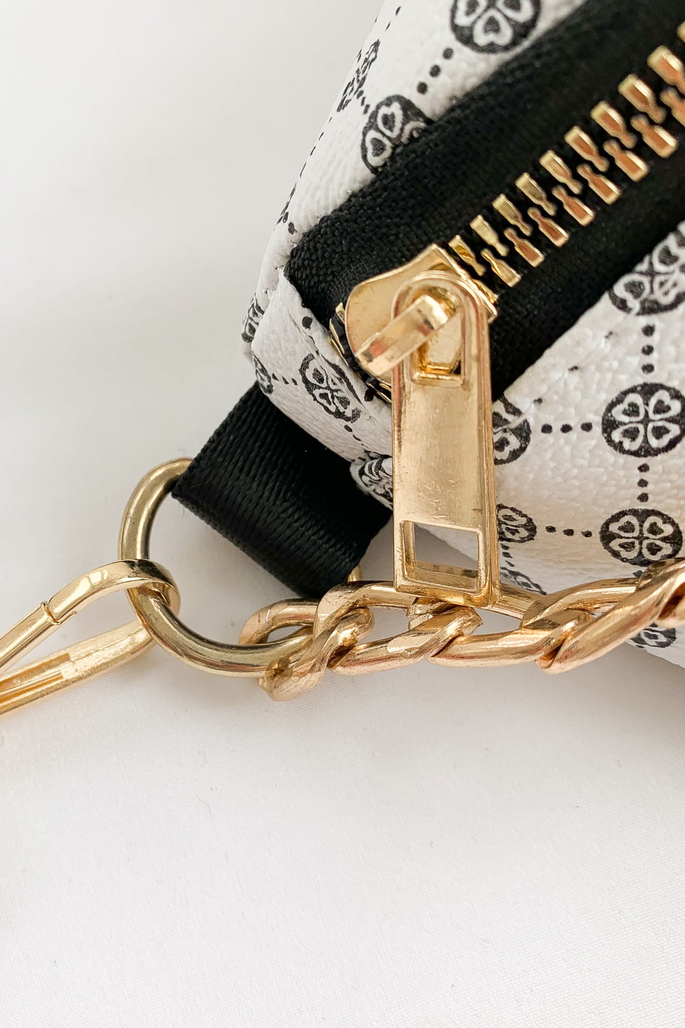 Printed PU Leather Sling Bag - Doll Fits