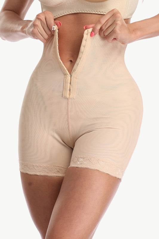 Full Size Hook-and-Eye Shaping Shorts  Shapewear- Doll Fits