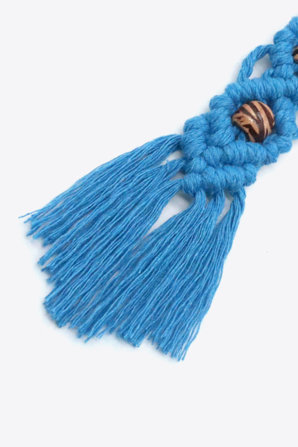 Assorted 4-Pack Handmade Macrame Fringe Keychain Keychains- Doll Fits