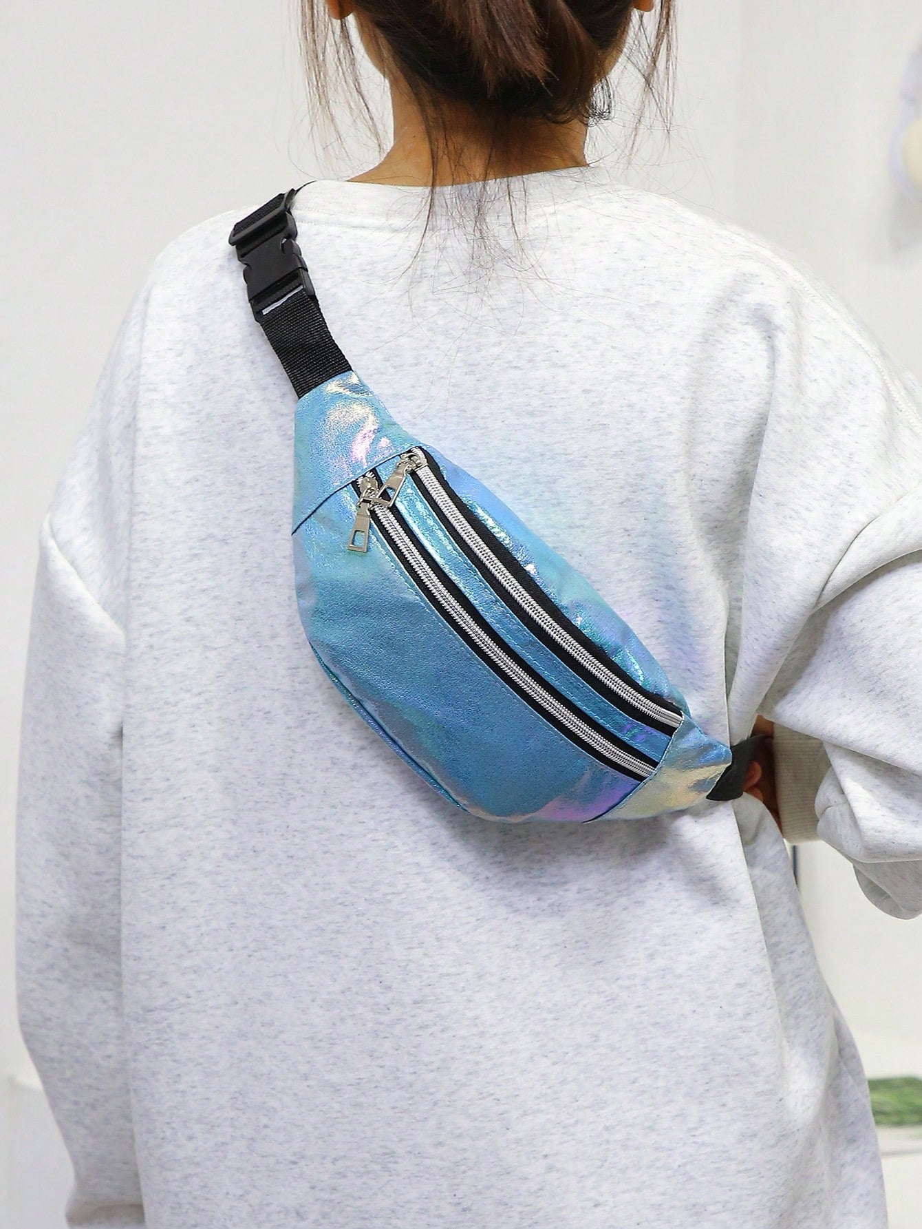 Gradient Polyester Sling Bag Handbags- Doll Fits