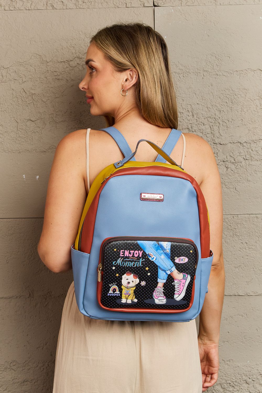 Nicole Lee USA Nikky Fashion Backpack - Doll Fits