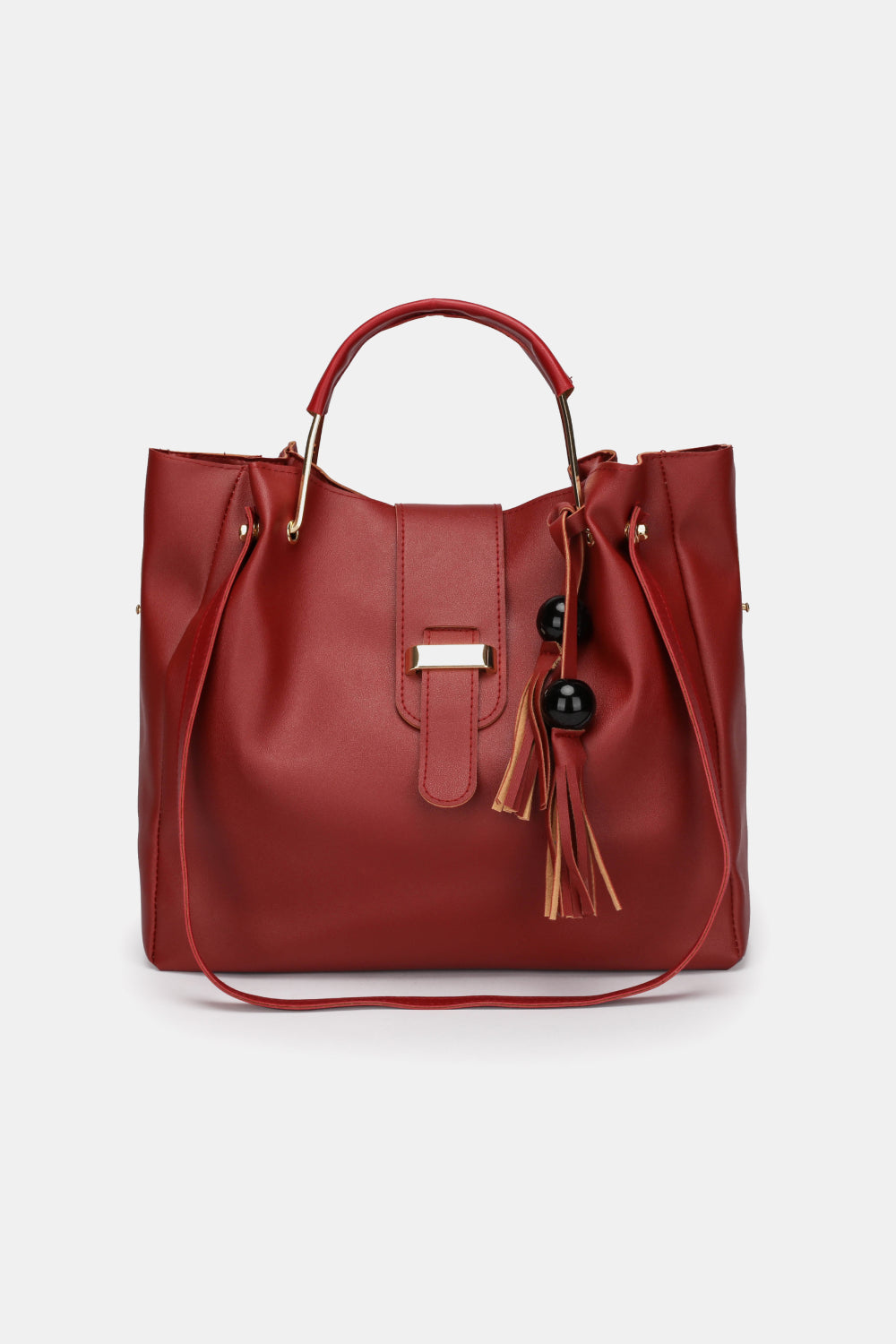 2-Piece PU Leather Bag Set - Doll Fits