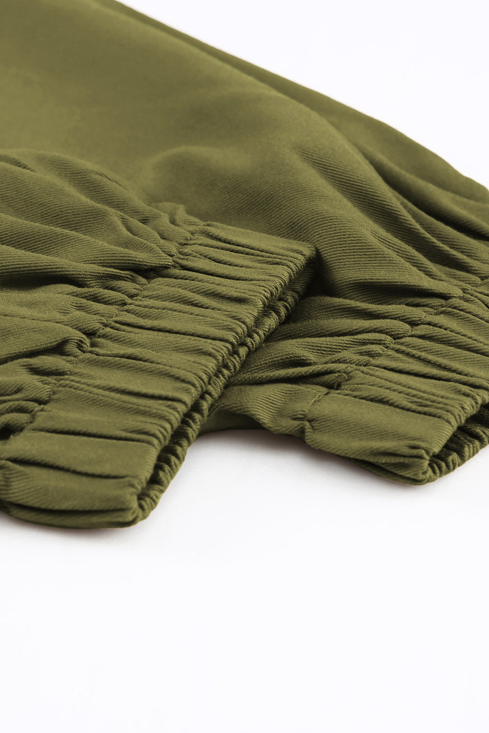 Drawstring Waist Joggers with Pockets Pants- Doll Fits