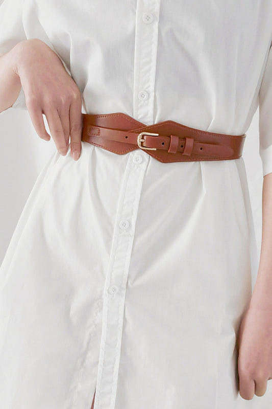 Fashion Geometric Elastic Belt  Belts- Doll Fits