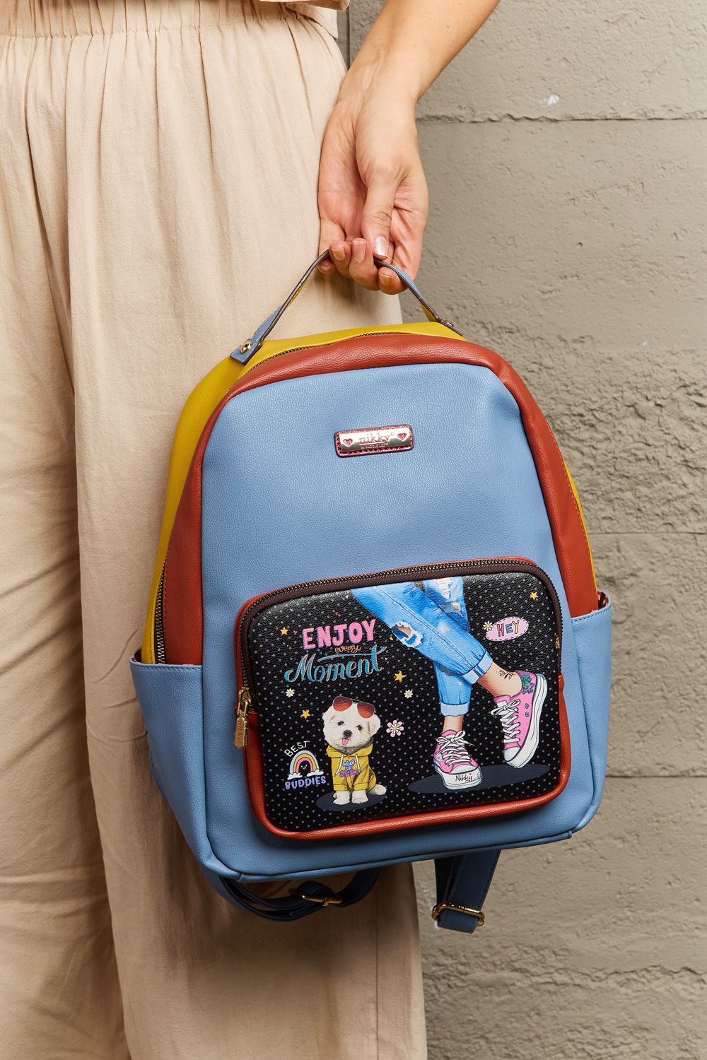 Nicole Lee USA Nikky Fashion Backpack - Doll Fits