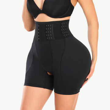 Full Size Removable Pad Shaping Shorts  Shapewear- Doll Fits