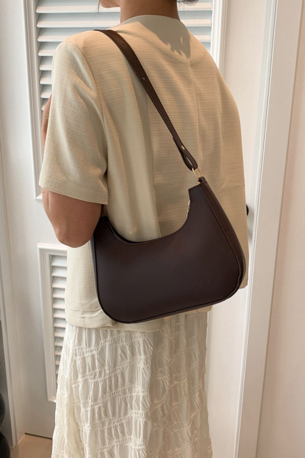 PU Leather Shoulder Bag Handbags- Doll Fits