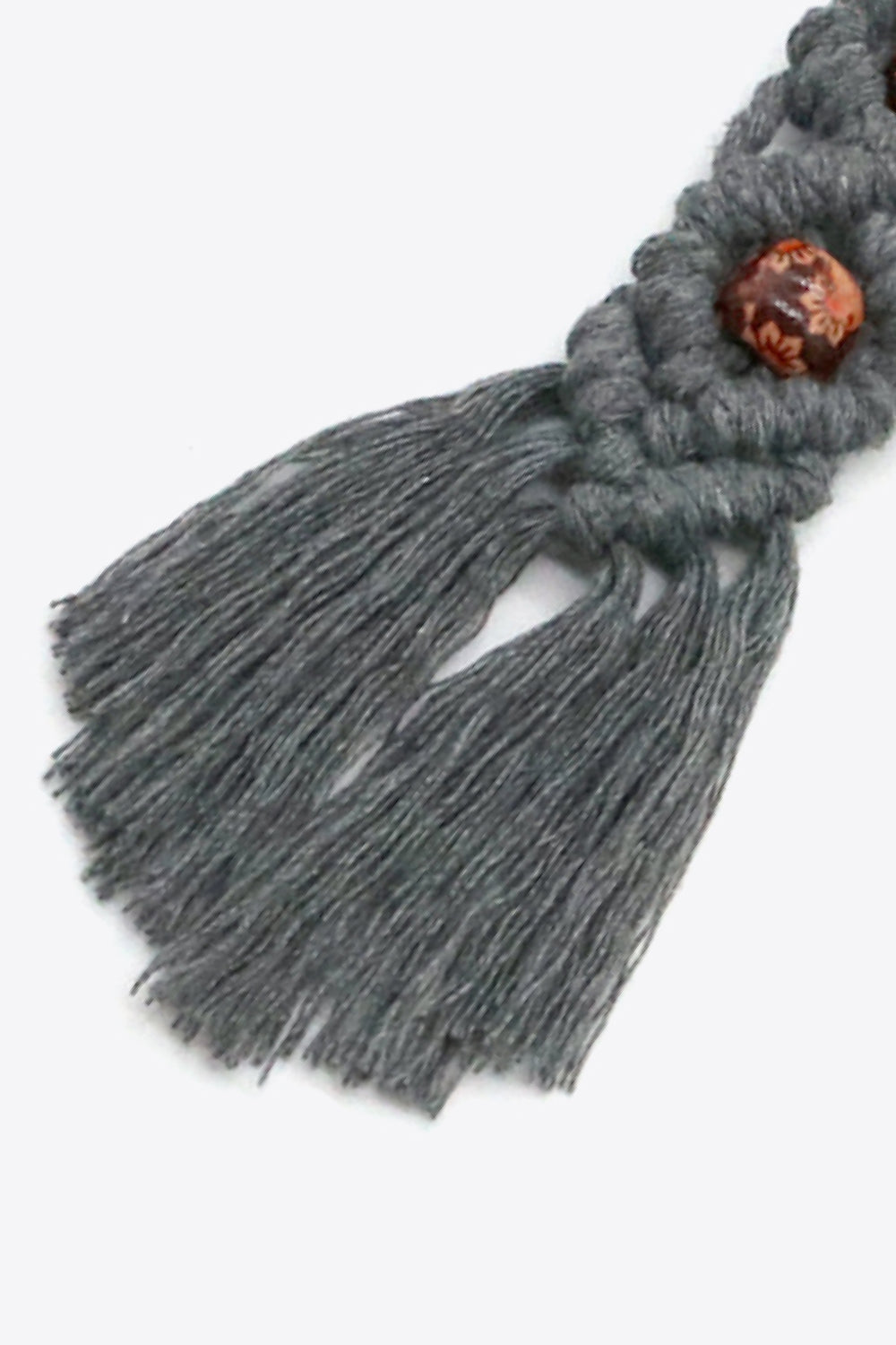 Assorted 4-Pack Handmade Macrame Fringe Keychain Keychains- Doll Fits