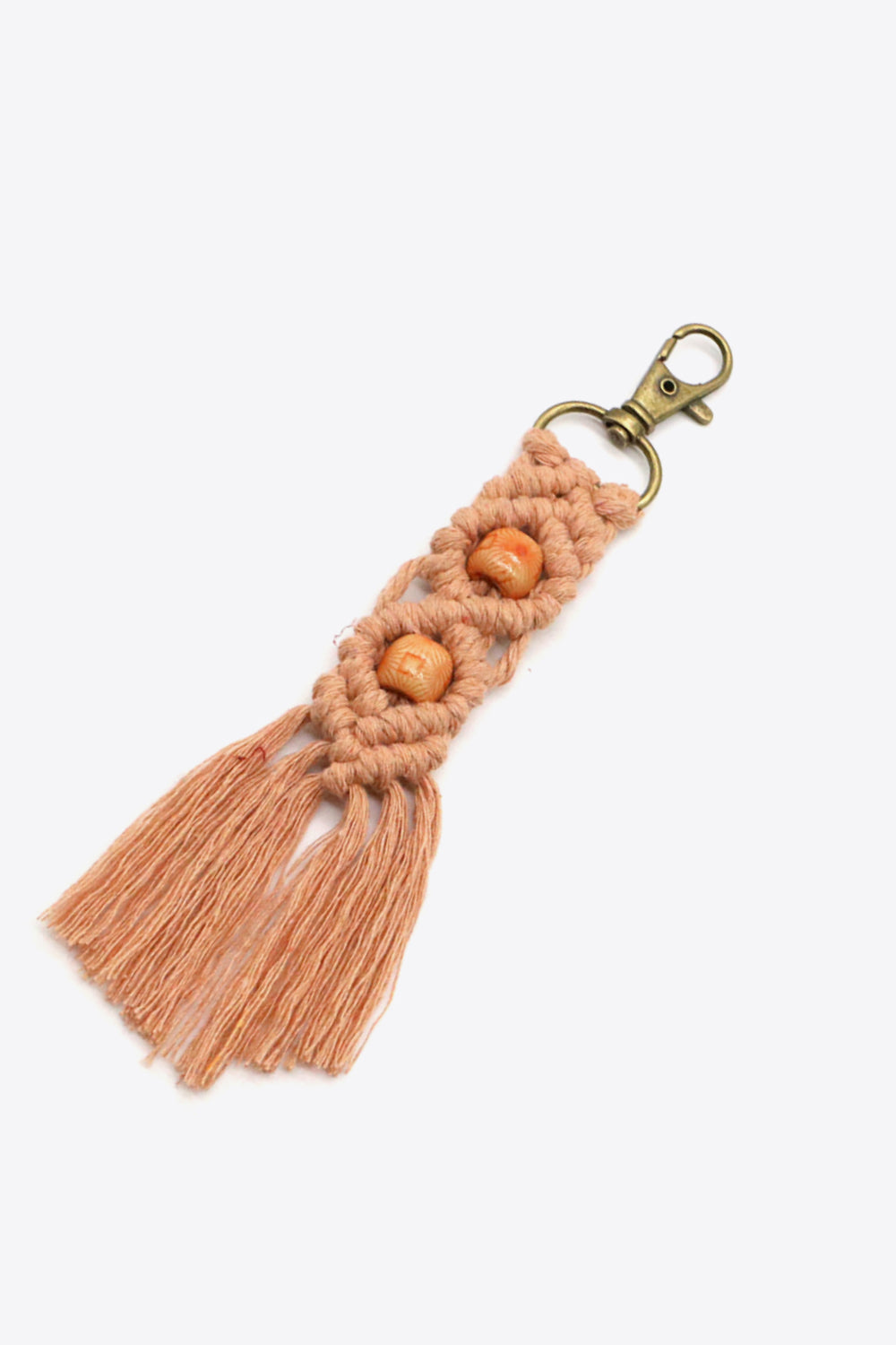 Assorted 4-Pack Handmade Macrame Fringe Keychain Keychains- Doll Fits