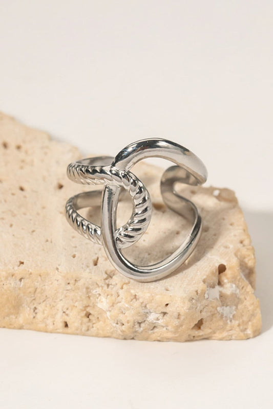 Modern Copper Open Ring  Rings- Doll Fits