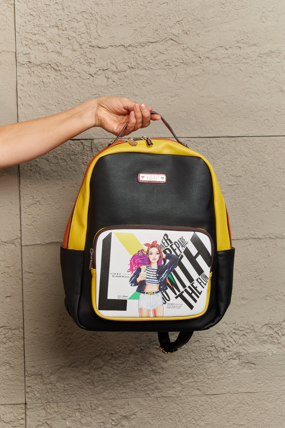 Nicole Lee USA Nikky Fashion Backpack - Doll Fits