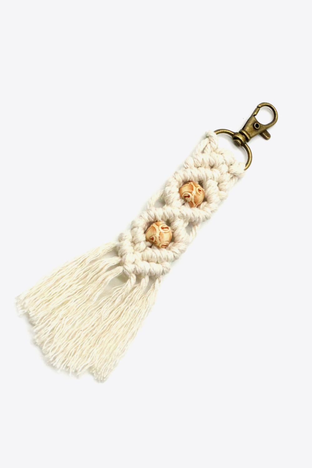 Assorted 4-Pack Handmade Macrame Fringe Keychain Keychains- Doll Fits