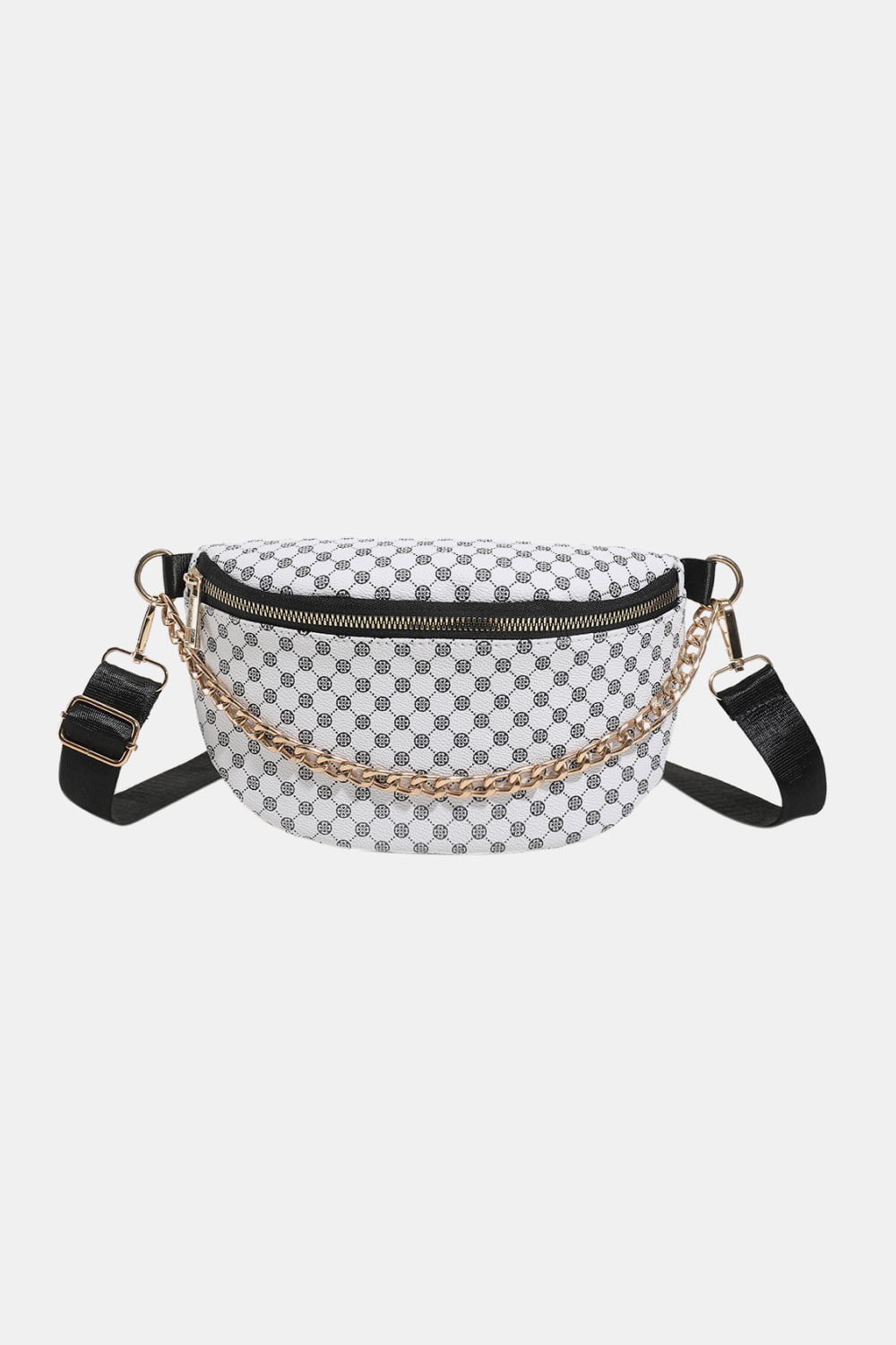 Printed PU Leather Sling Bag - Doll Fits