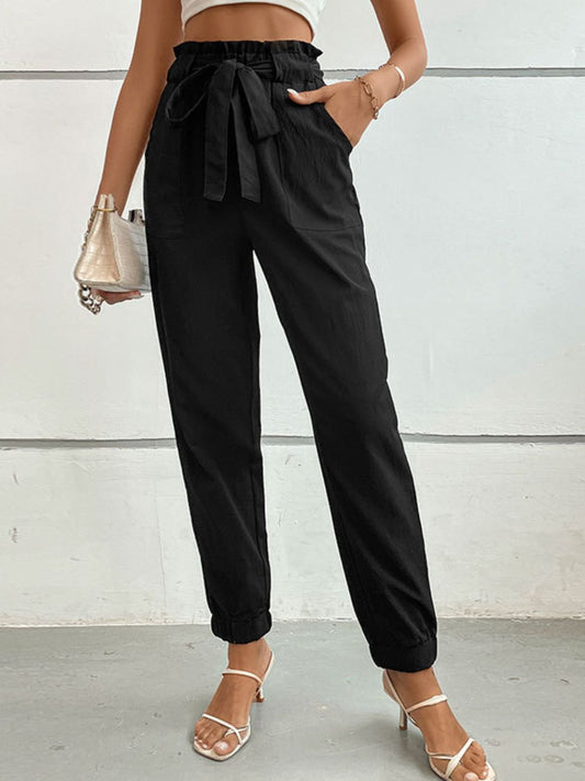 Tie Front Long Pants  - Doll Fits