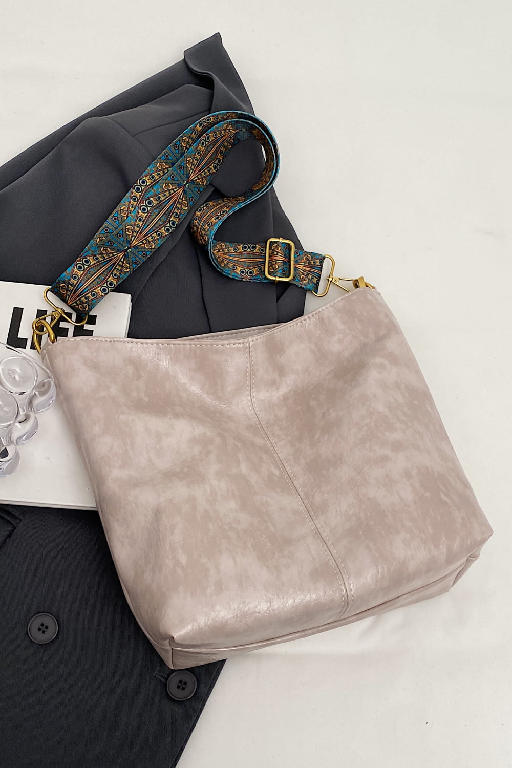 PU Leather Shoulder Bag Handbags- Doll Fits