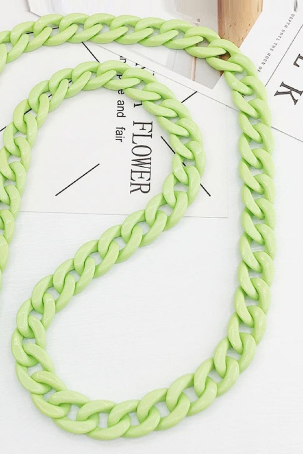 Resin Crossbody Chain - Doll Fits