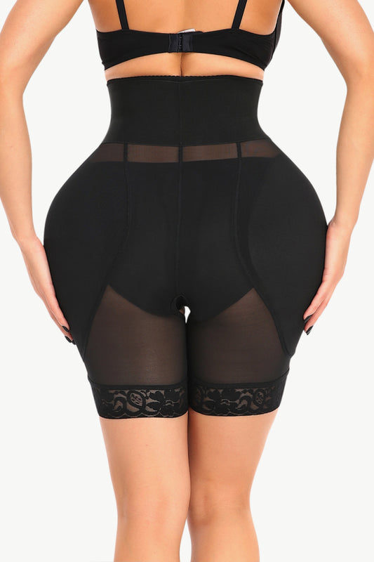 Full Size Breathable Lace Trim Shaping Shorts  Shapewear- Doll Fits