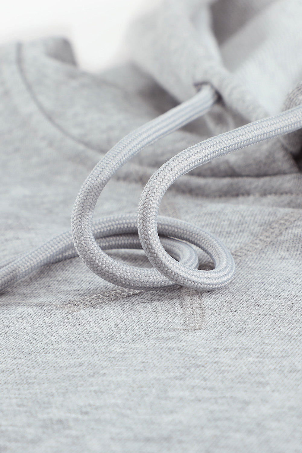 Drop Shoulder Hoodie with Slit Shirts & Tops- Doll Fits