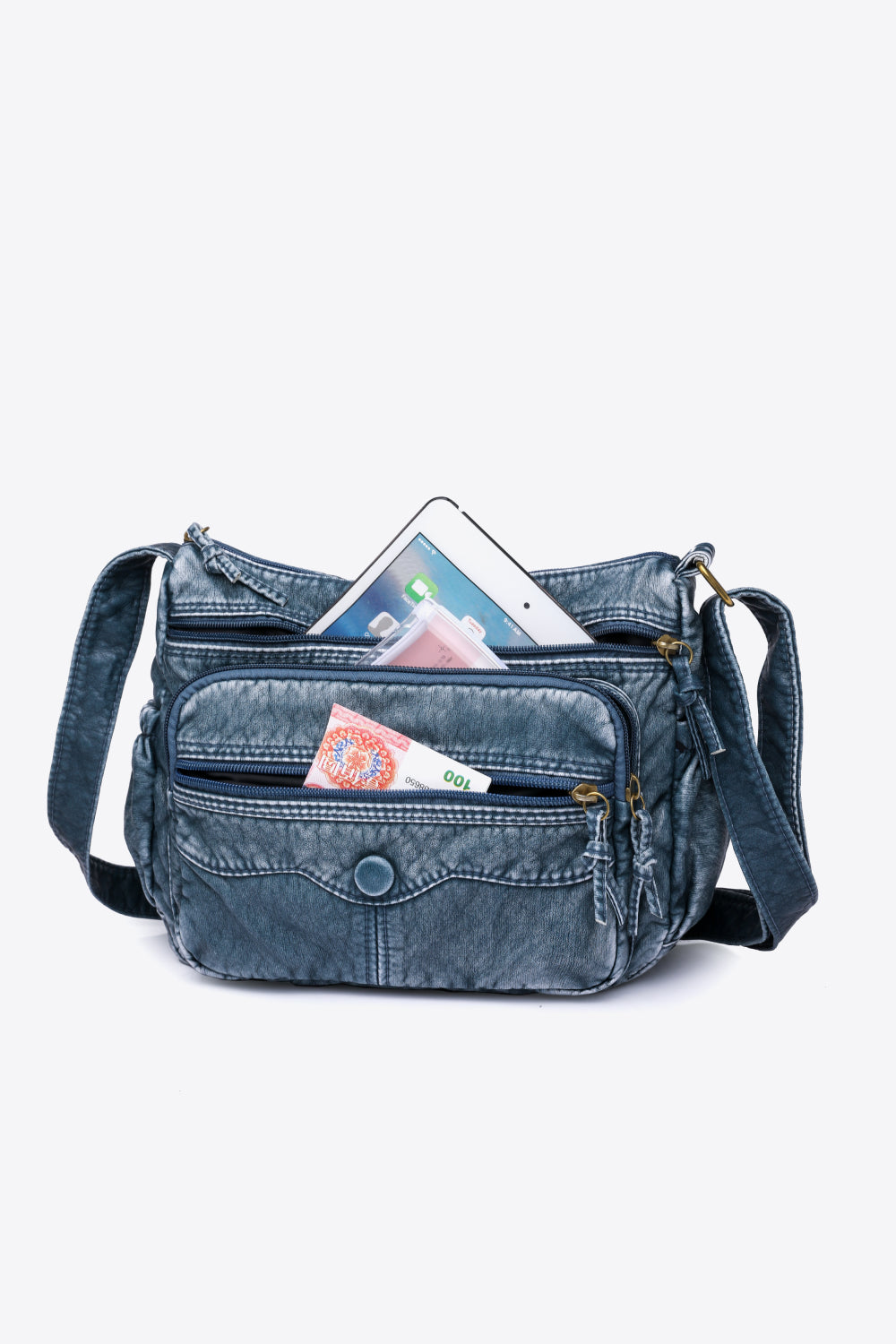 PU Leather Crossbody Bag Handbags- Doll Fits