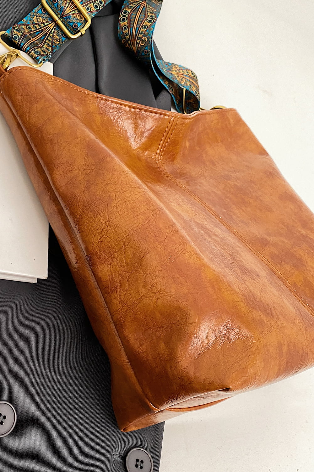 PU Leather Shoulder Bag Handbags- Doll Fits