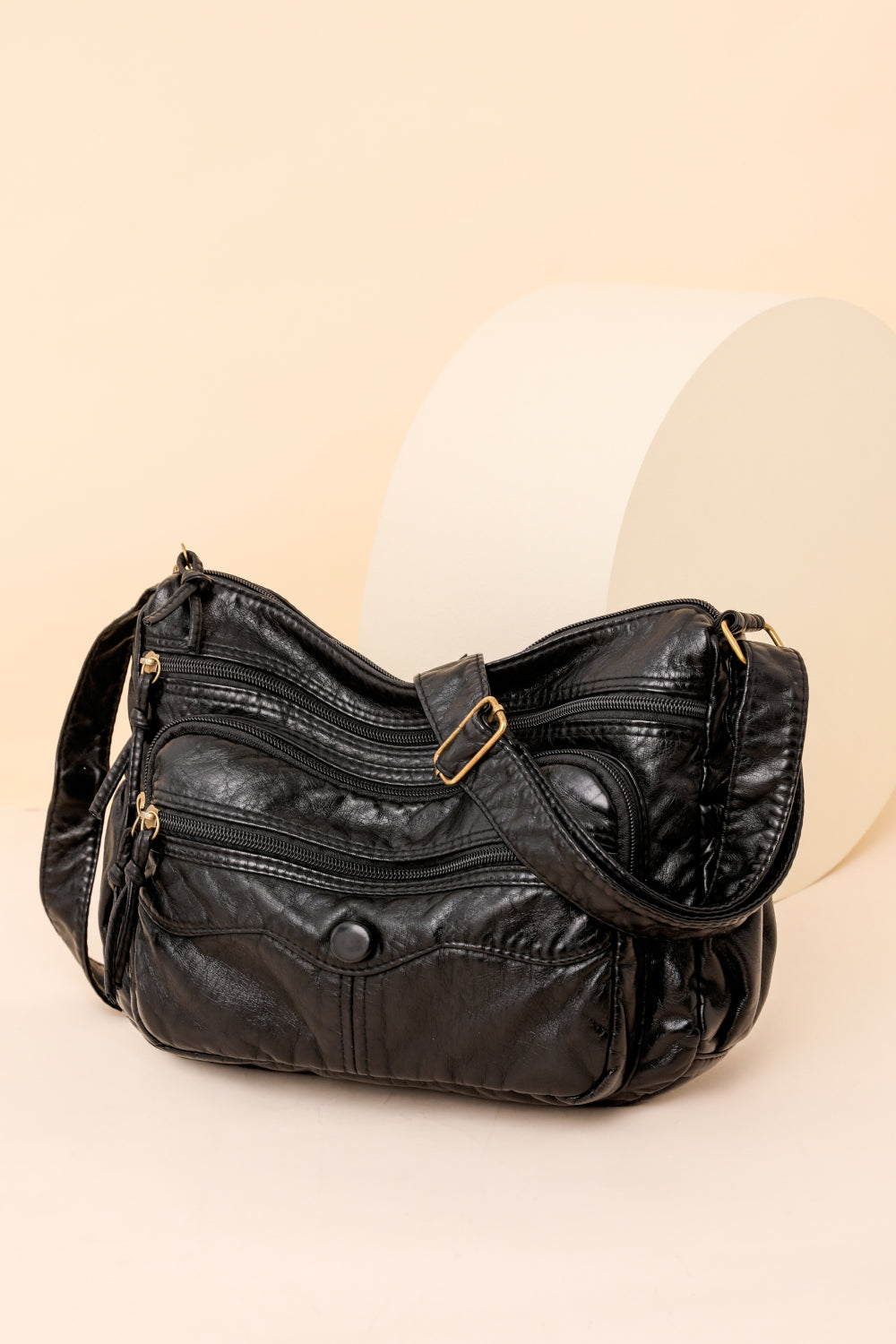 PU Leather Crossbody Bag Handbags- Doll Fits