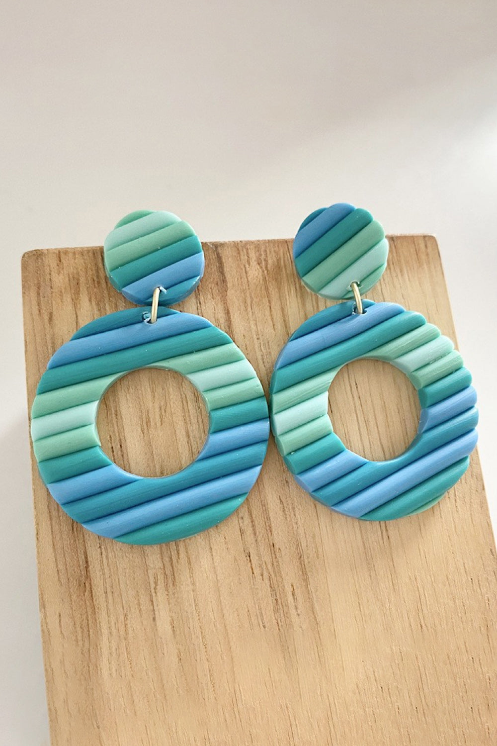Round Shape Dangle Earrings  Earrings- Doll Fits