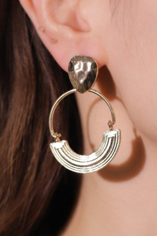18K Gold-Plated Drop Earrings  Earrings- Doll Fits