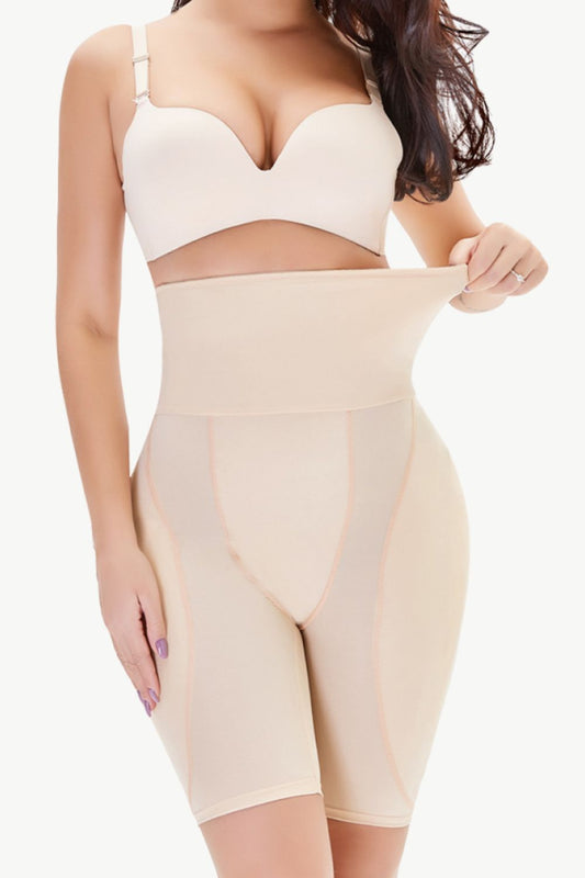 Full Size High Waisted Pull-On Shaping Shorts  Shapewear- Doll Fits