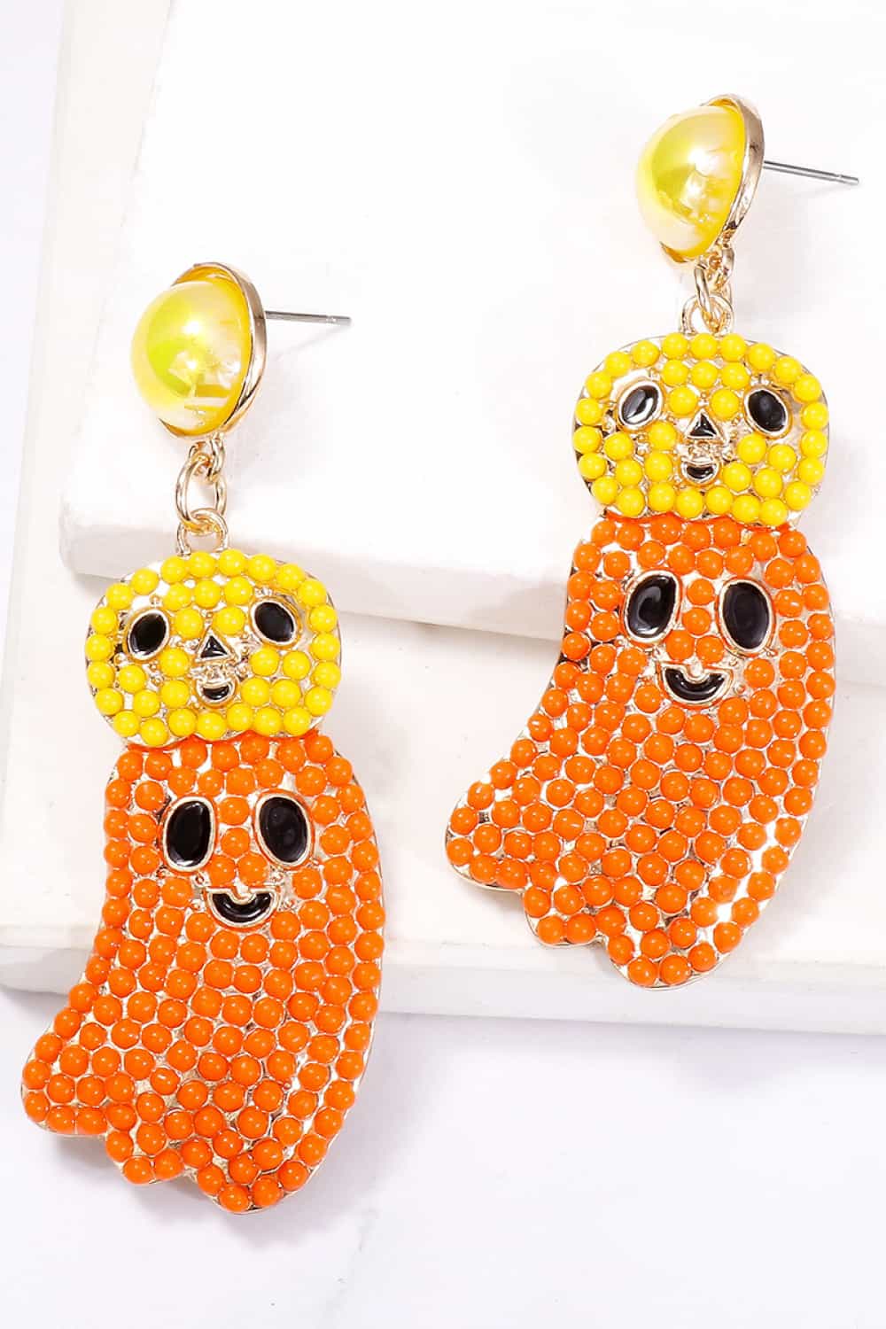 Halloween Ghost Shape Dangle Earrings  Earrings- Doll Fits