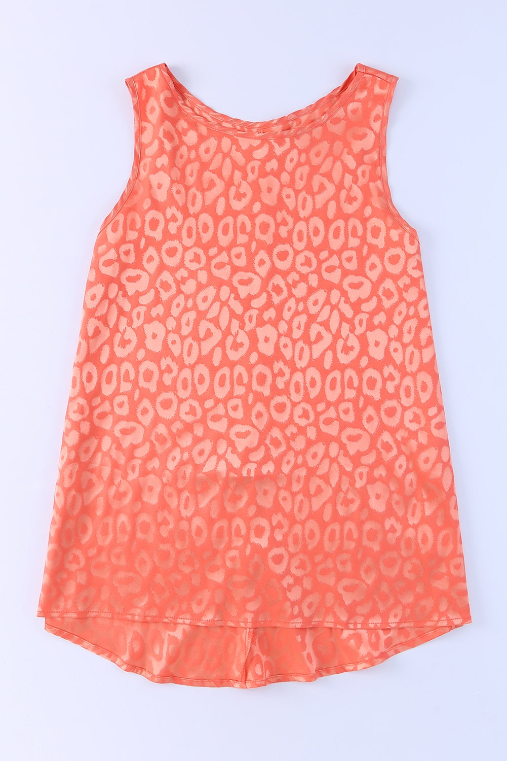 Sweet Days Leopard Round Neck Tank  Shirts & Tops- Doll Fits