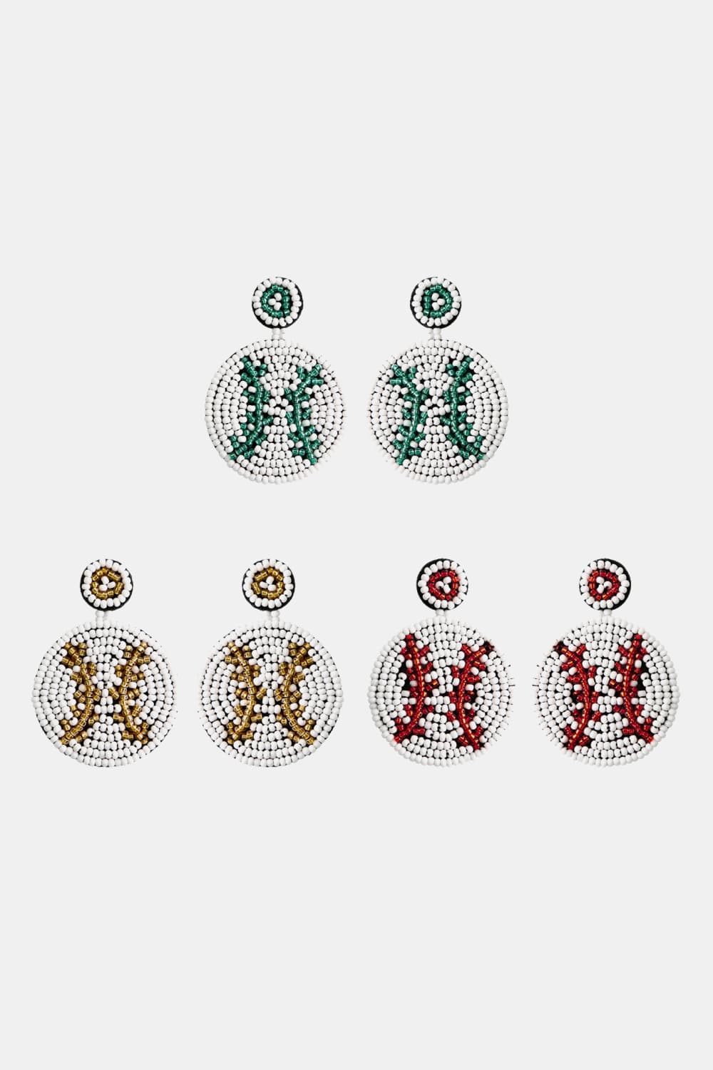 Round Shape Dangle Earrings  Earrings- Doll Fits
