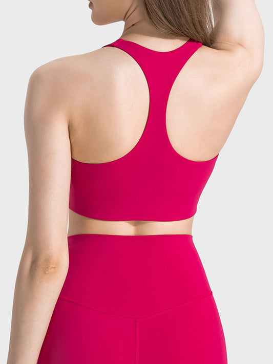 Scoop Neck Sports Bra  - Doll Fits