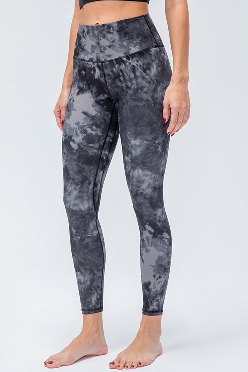 Wide Waistband Slim Fit Active Leggings  Activewear- Doll Fits