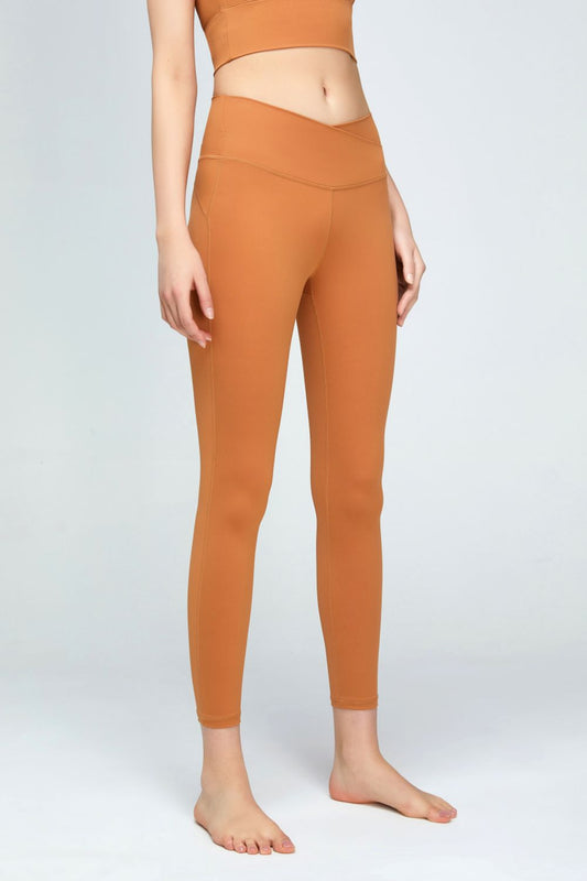 V-Waist Sports Leggings  Activewear- Doll Fits