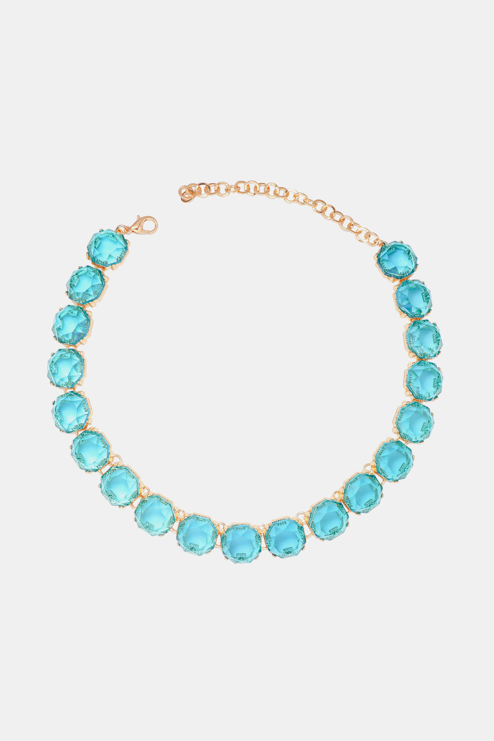 Zinc Alloy Resin Necklace  Necklaces- Doll Fits