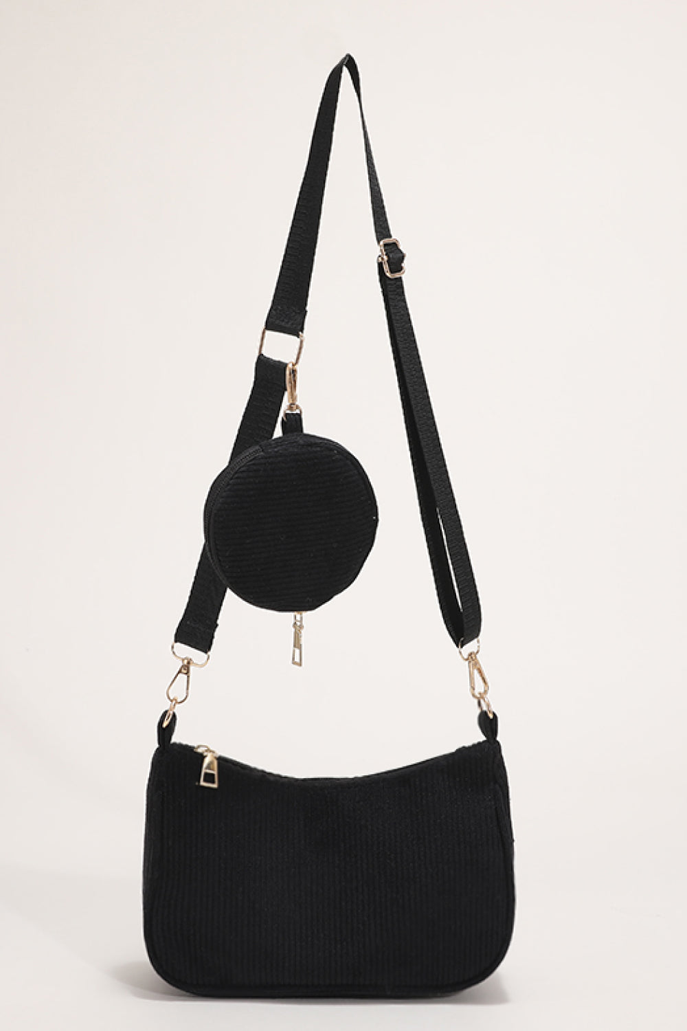 Corduroy Crossbody Bag  - Doll Fits