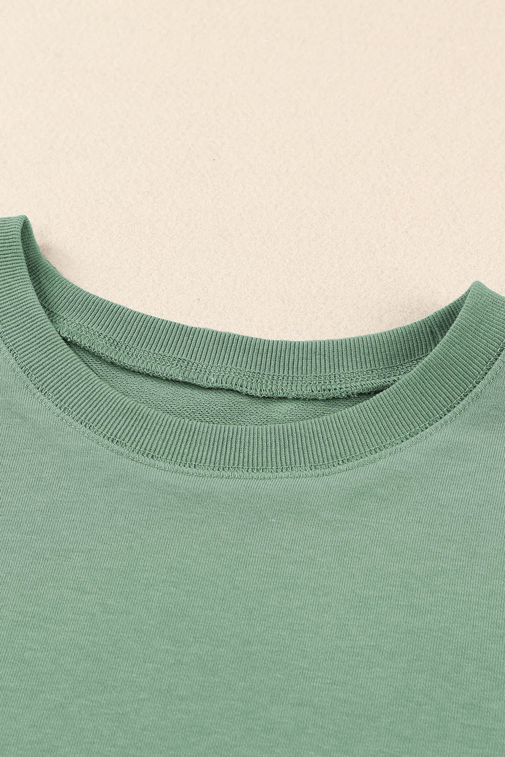 Side Slit Drop Shoulder Sweatshirt  Shirts & Tops- Doll Fits